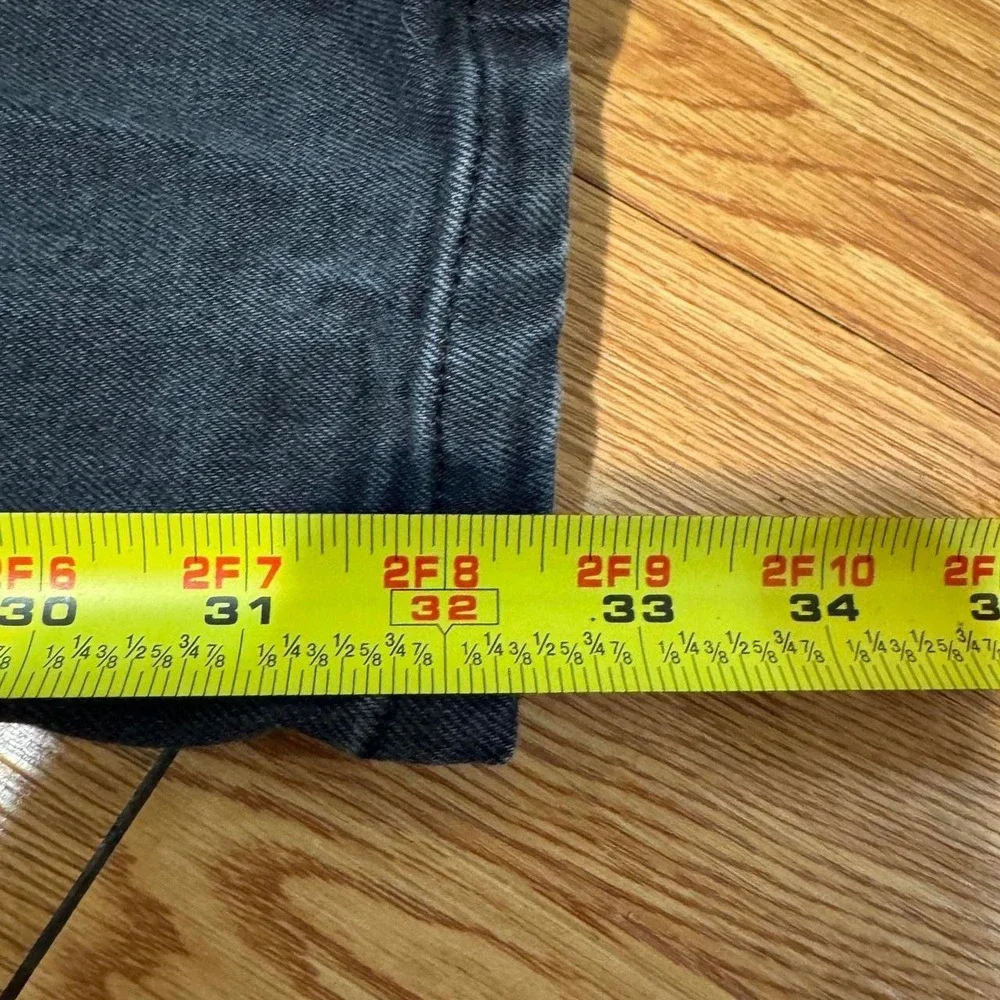 Pando Moto Men's Jeans Fits 32x32.5 Slim Black Cordura SAS Tec DESC